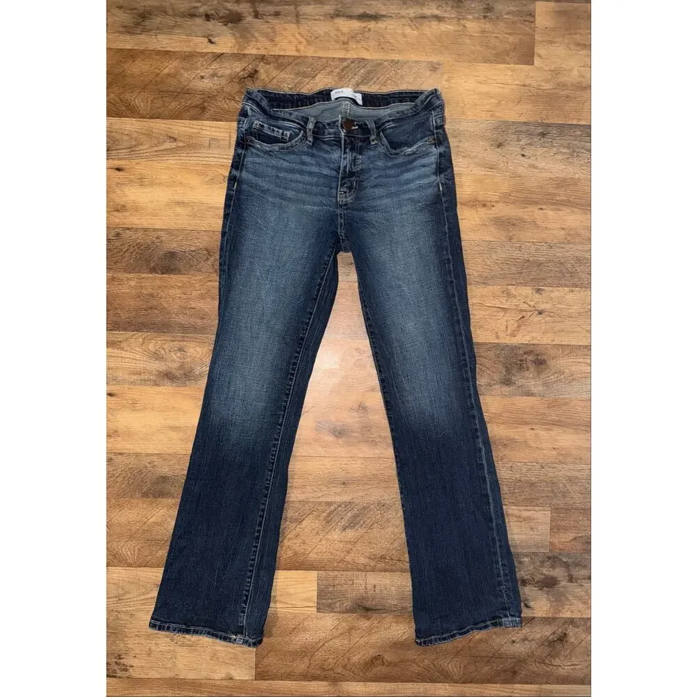 BKE women’s Payton mid rise bootcut blue jeans